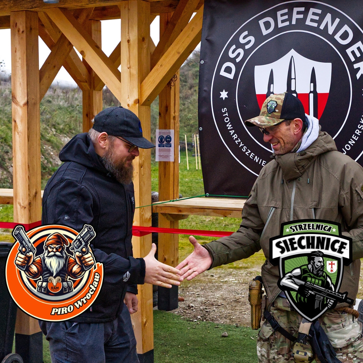 Rozpoczęcie współpracy PIRO Wrocław ze Strzelnicą Siechnice jako nowym miejscem treningowym.