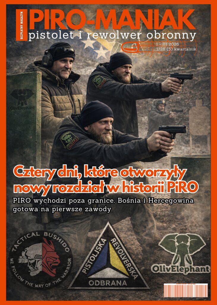 magazyn PIRO Maniak pistolet i rewolwer obronny